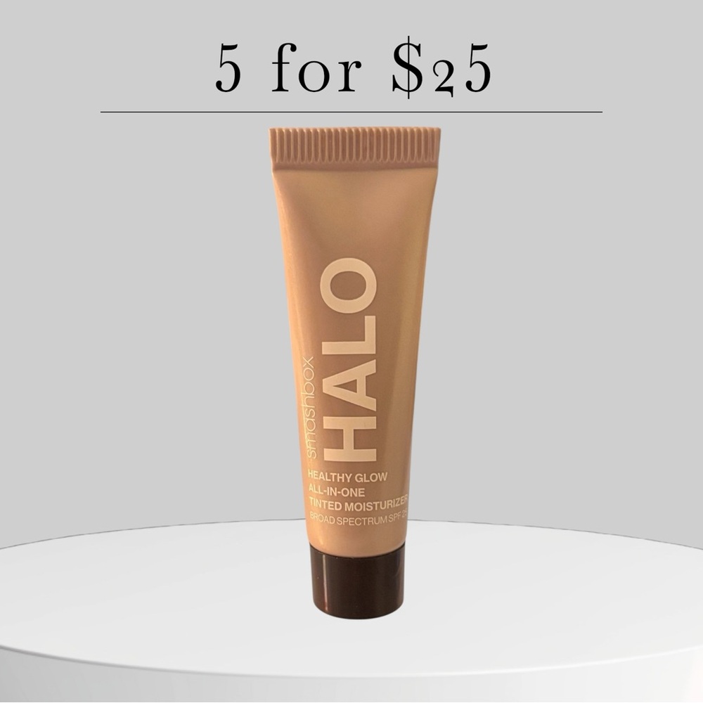 Smashbox Halo All-in-One Tinted Moisturizer - Tan Dark Travel/ Trial size 7ml